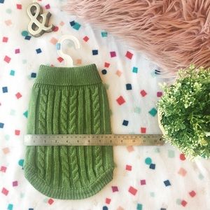 Turtleneck Classic Straw-Rope Pet Dog Sweater